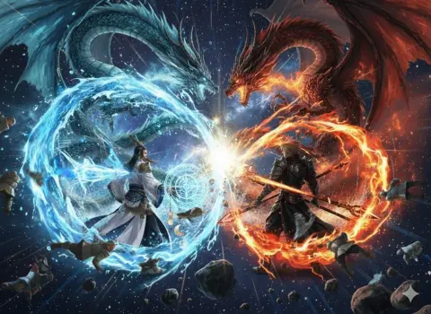 Zhuge Liang vs. Sima Yi, the water, fire, and dragon dance unparalleled