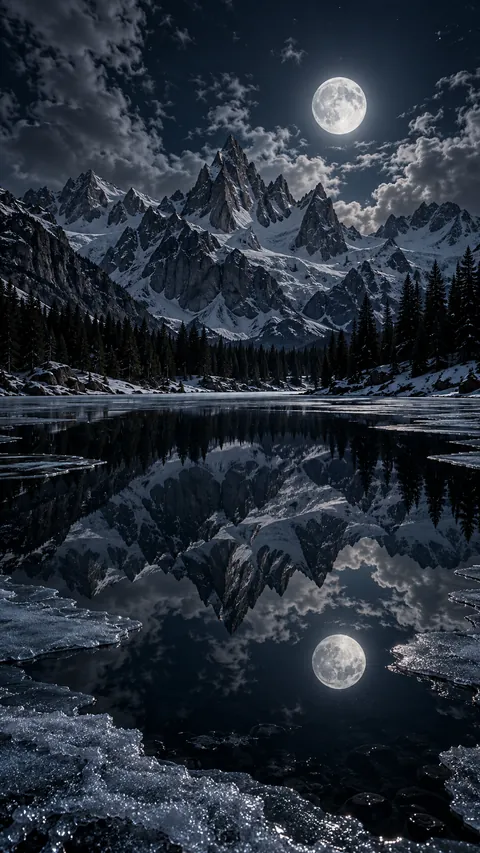 The Lake That Mirrors the Dark