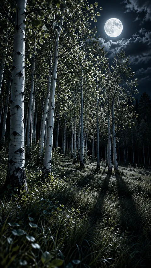 Pale Exclamations in the Night