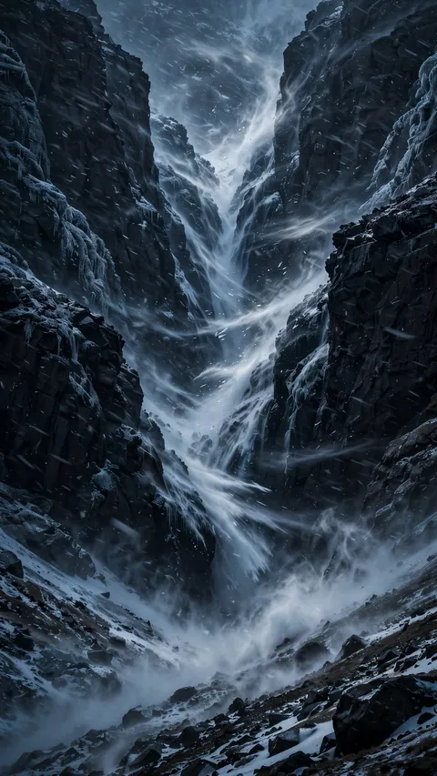 White Fire in the Gully