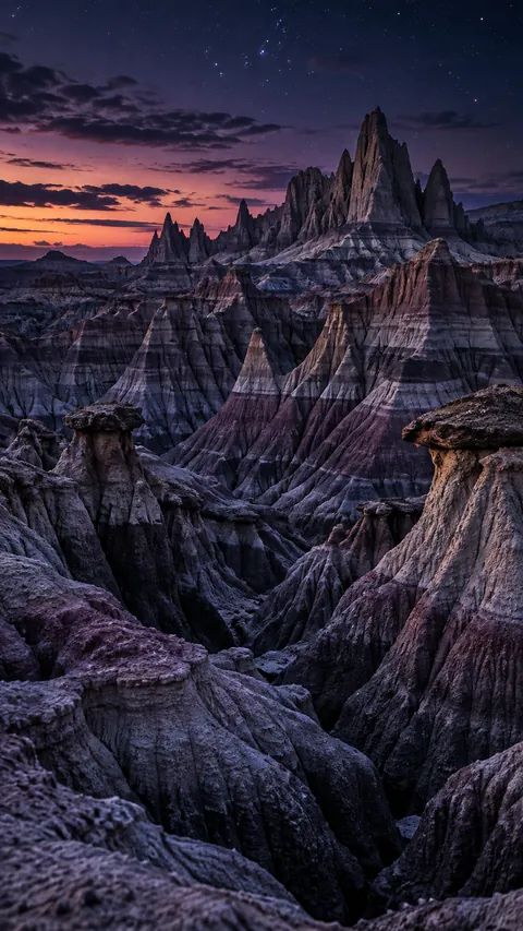 Spires at Blue Hour