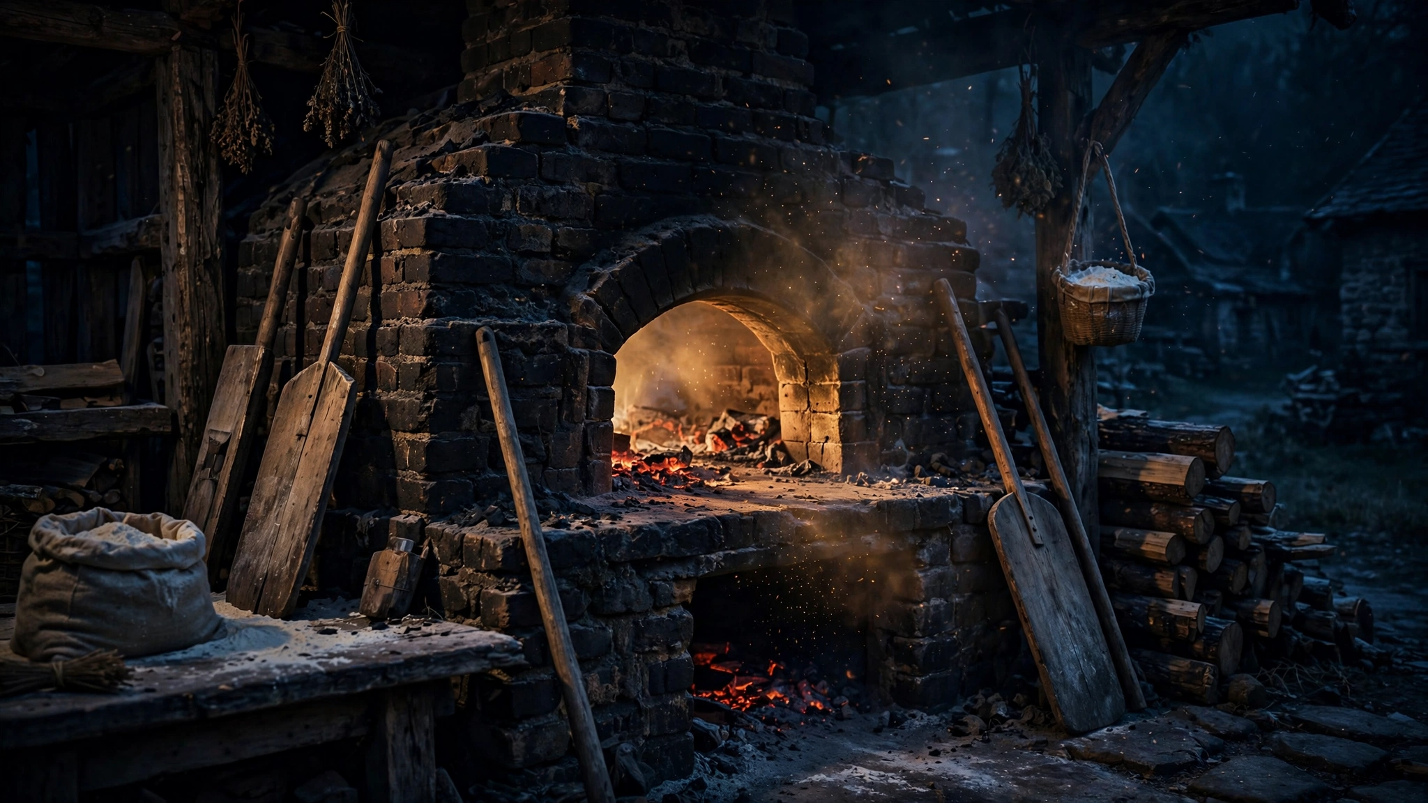 The Oven's Mouth at Night