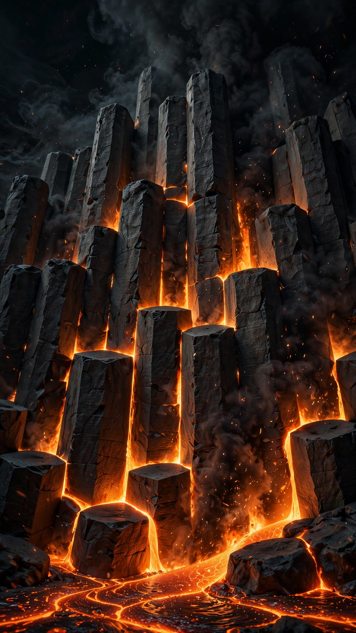 Geometry Holding Fire