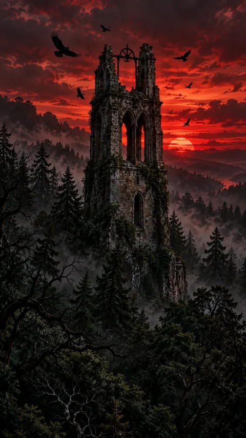 The Belfry Above the Treetops