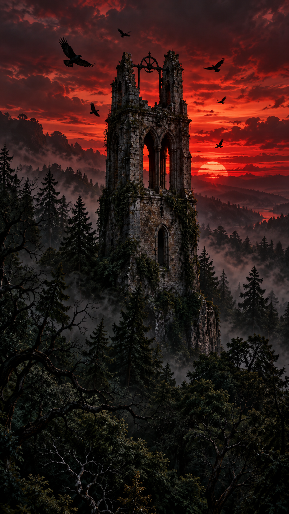 The Belfry Above the Treetops