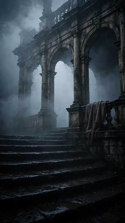 The Belvedere in Fog