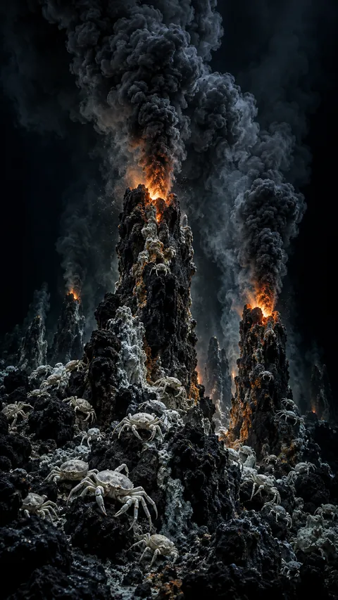 Chimneys of the Deep Fire