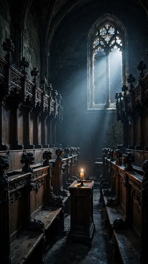 Empty Choir Stalls