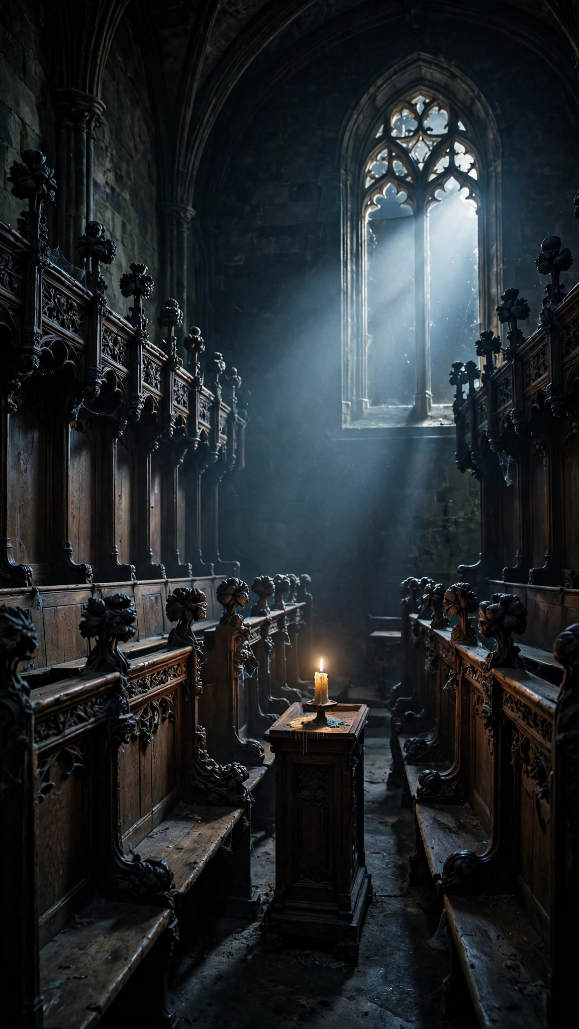 Empty Choir Stalls