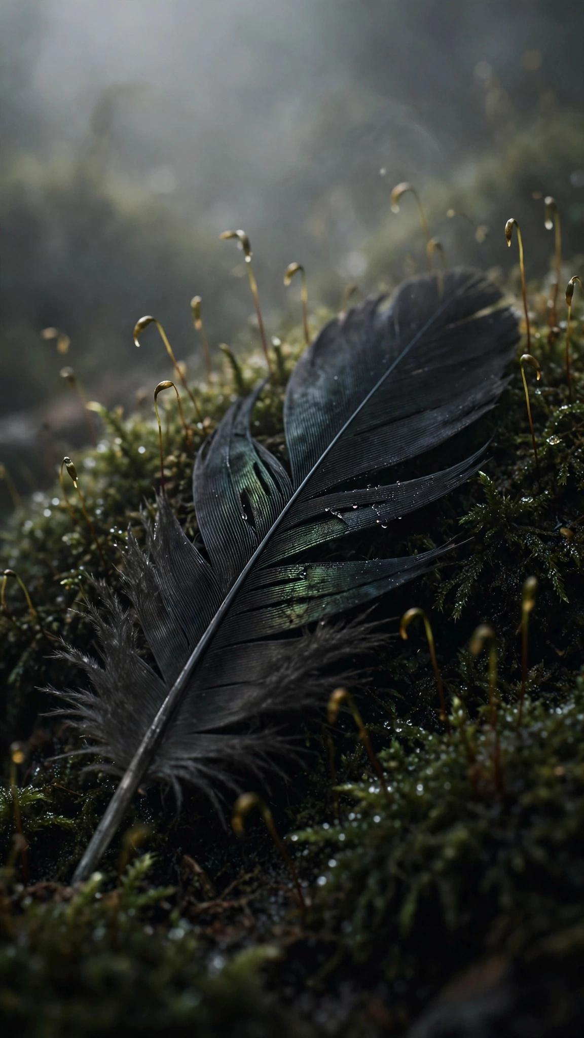 The Feather the Moss Kept