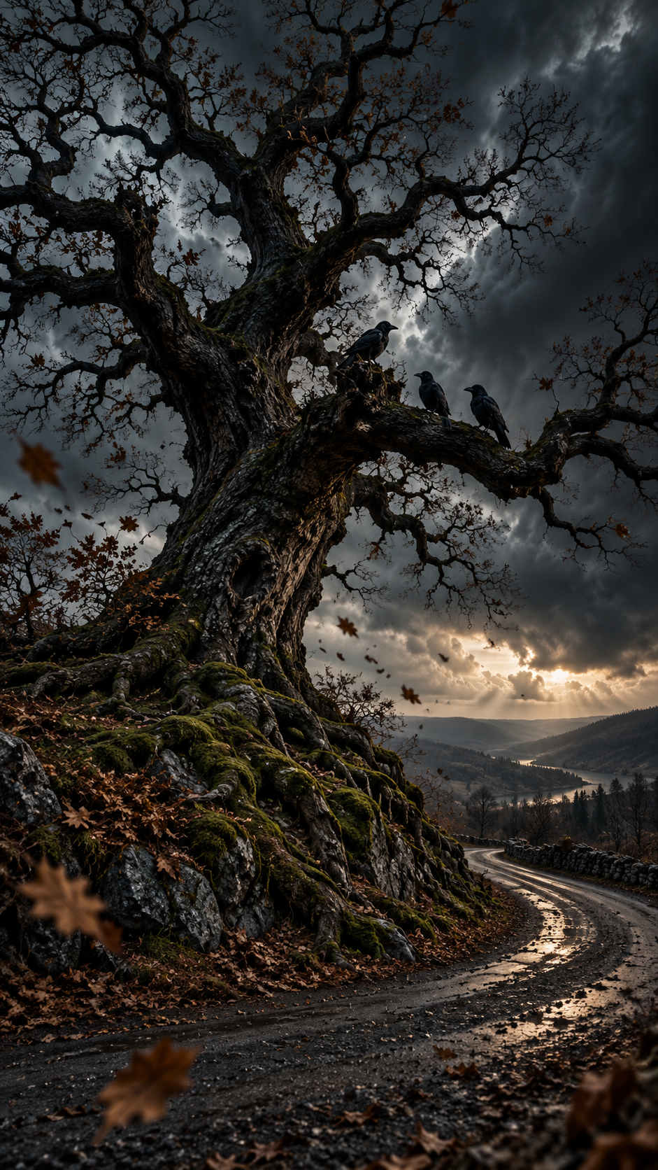 The Oak Older Than the Road
