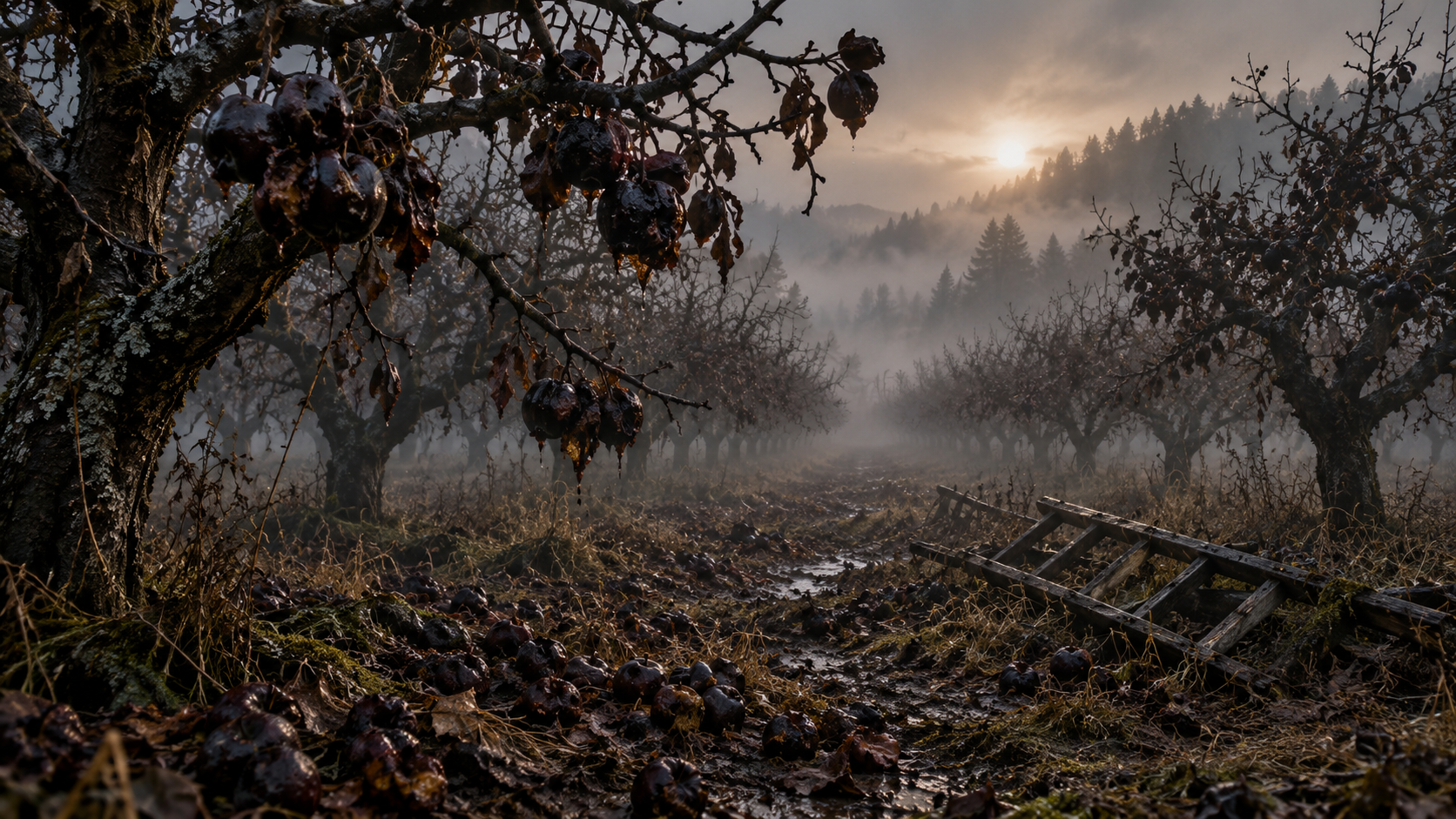 The Orchard Gave Up