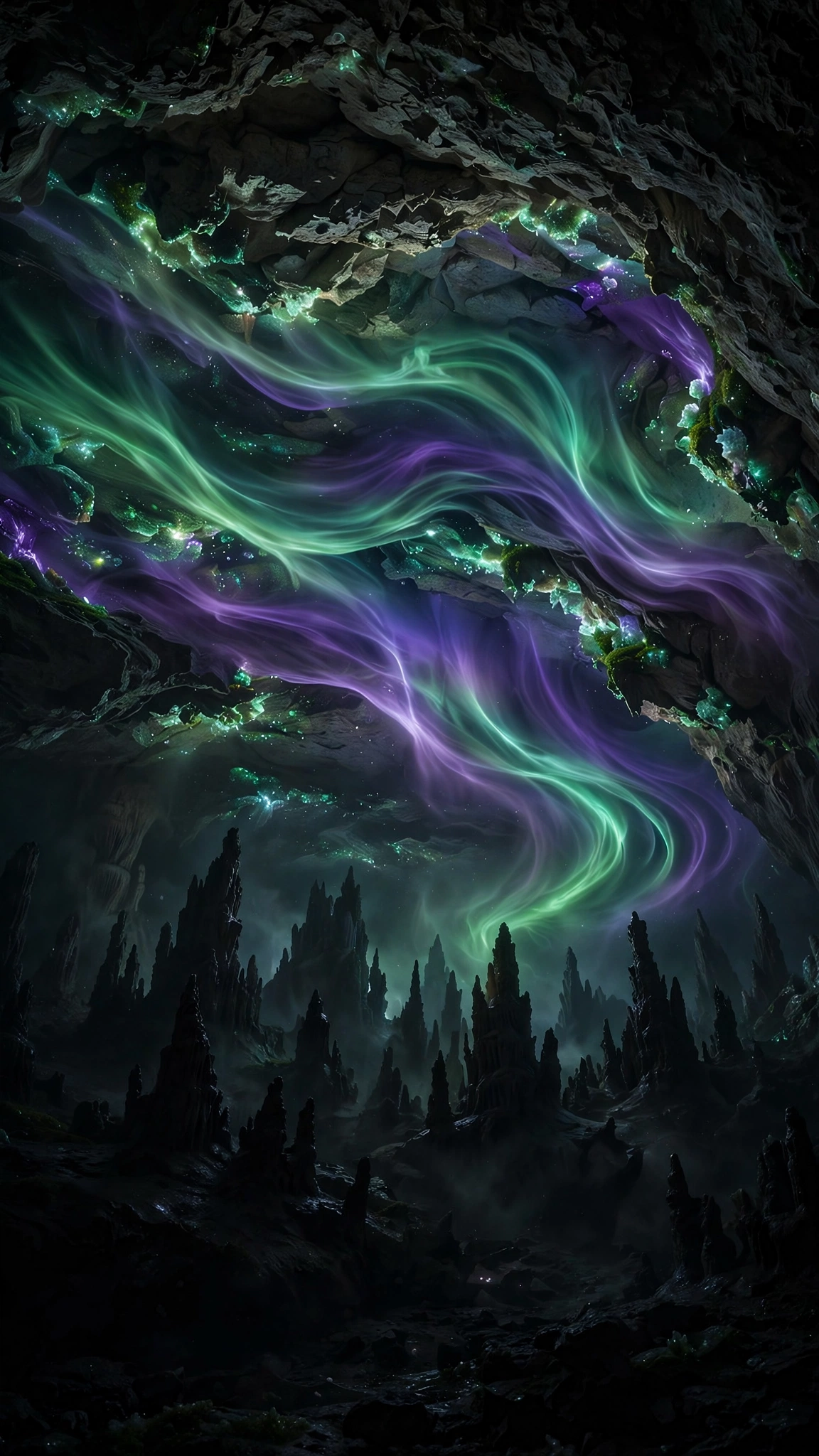 Aurora Beneath the Earth