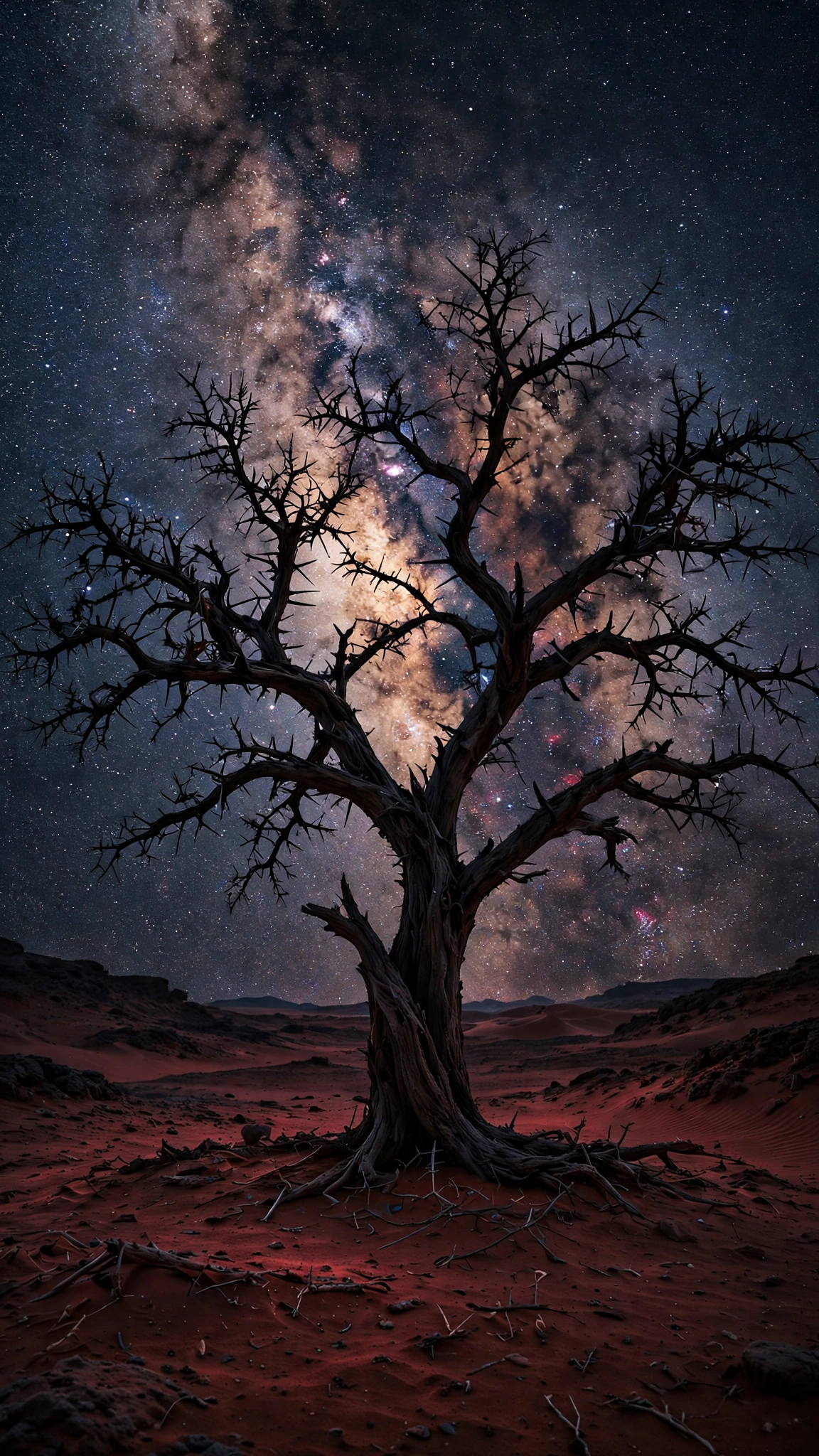 One Tree Against the Galaxy