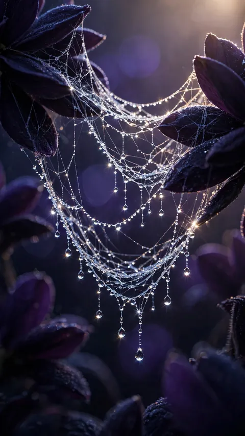 Diamonds Strung on Silk