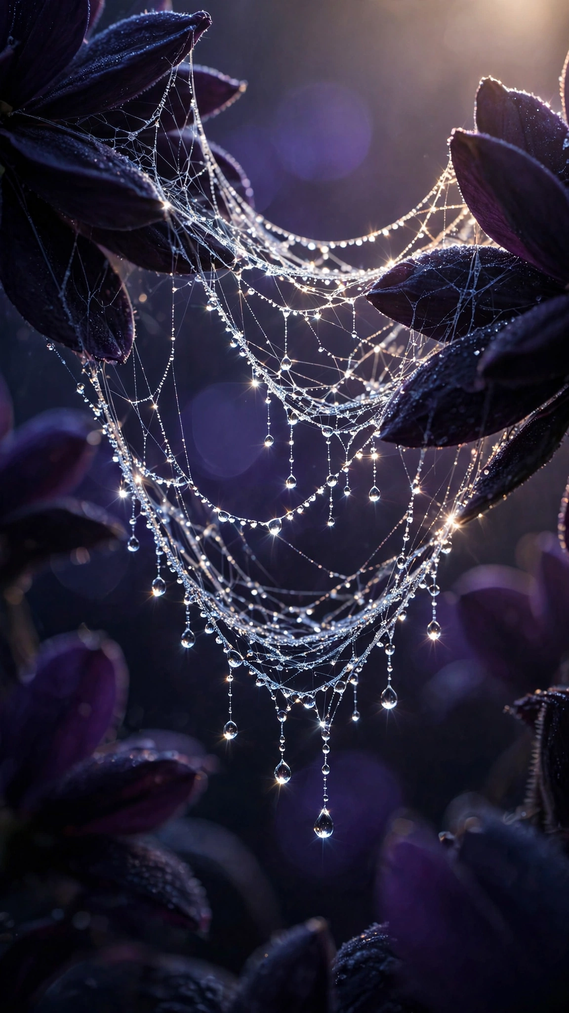 Diamonds Strung on Silk