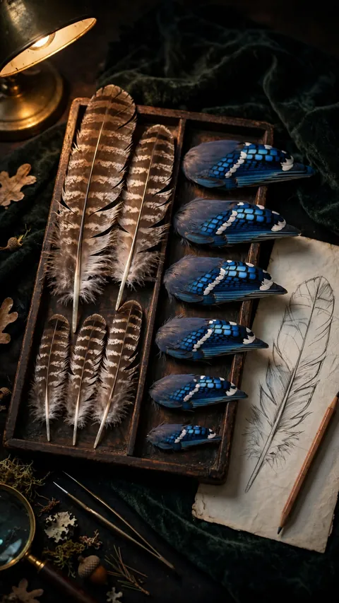 A Tray of Borrowed Feathers