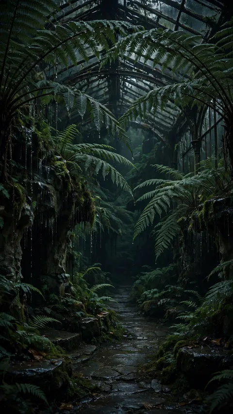 The Fernery's Green Gloom