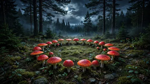 The Fairy Ring at Night