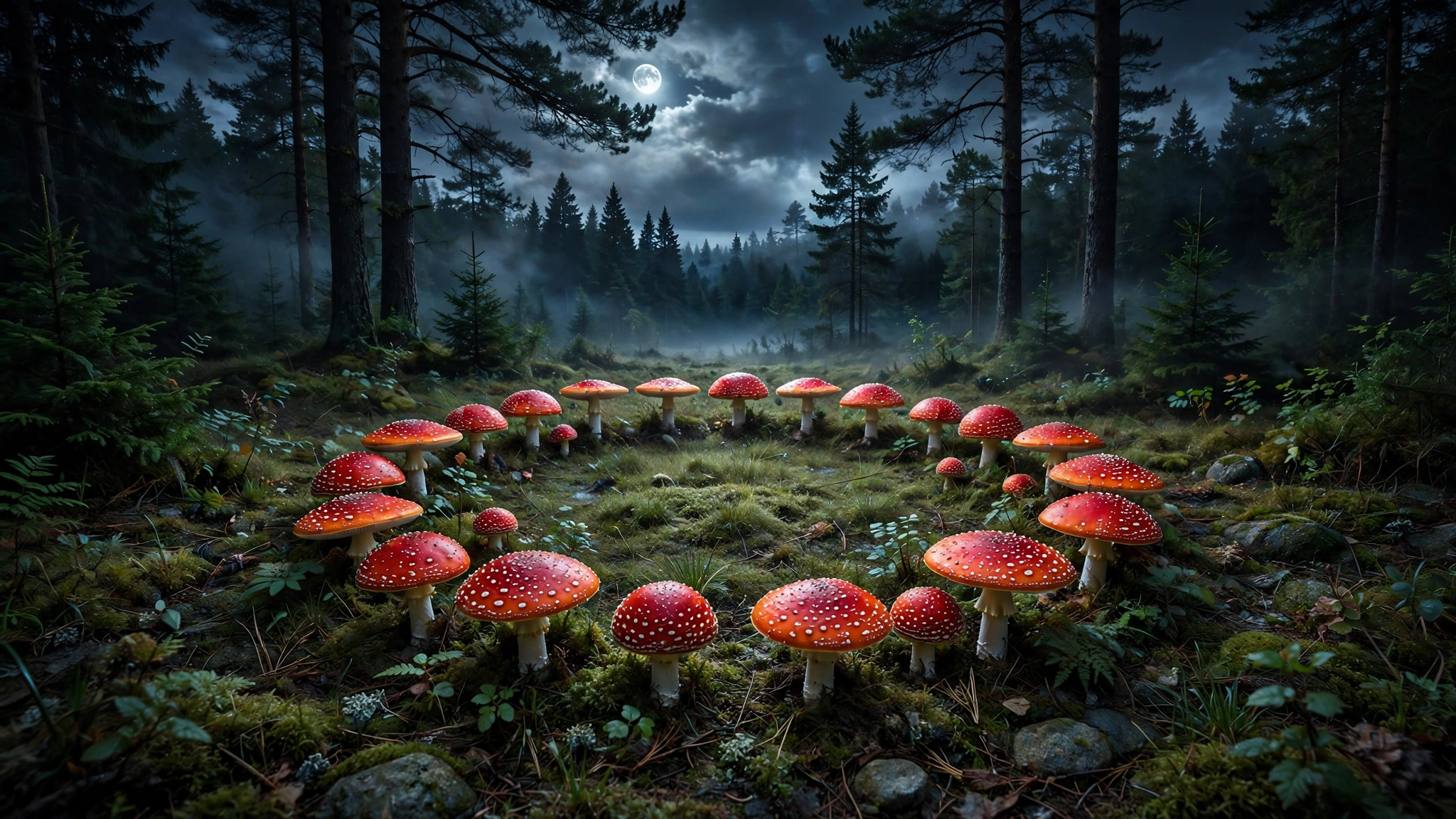 The Fairy Ring at Night