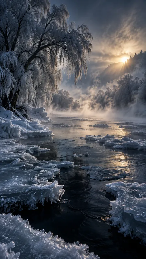The River Exhales Cold