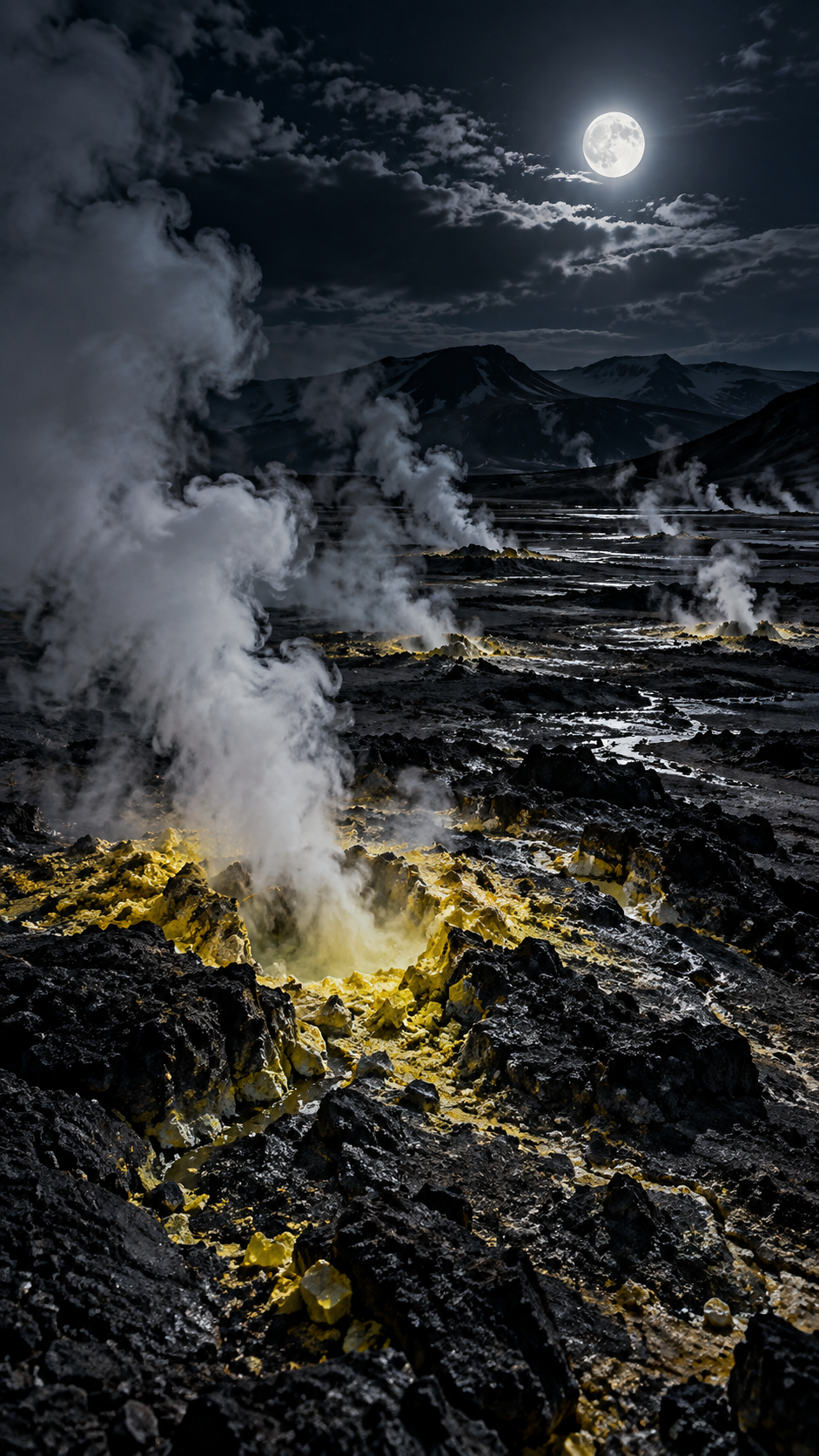 The Earth Exhales
