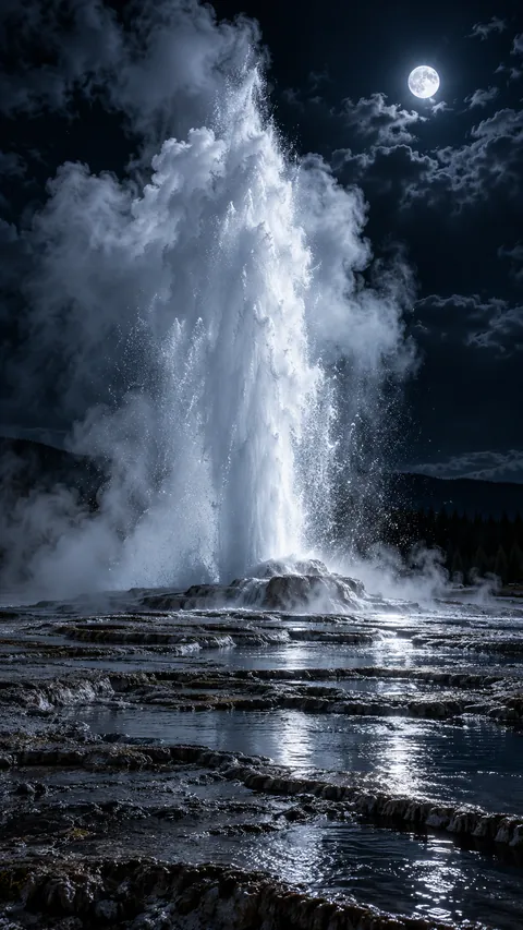The Geyser's Brief Violence