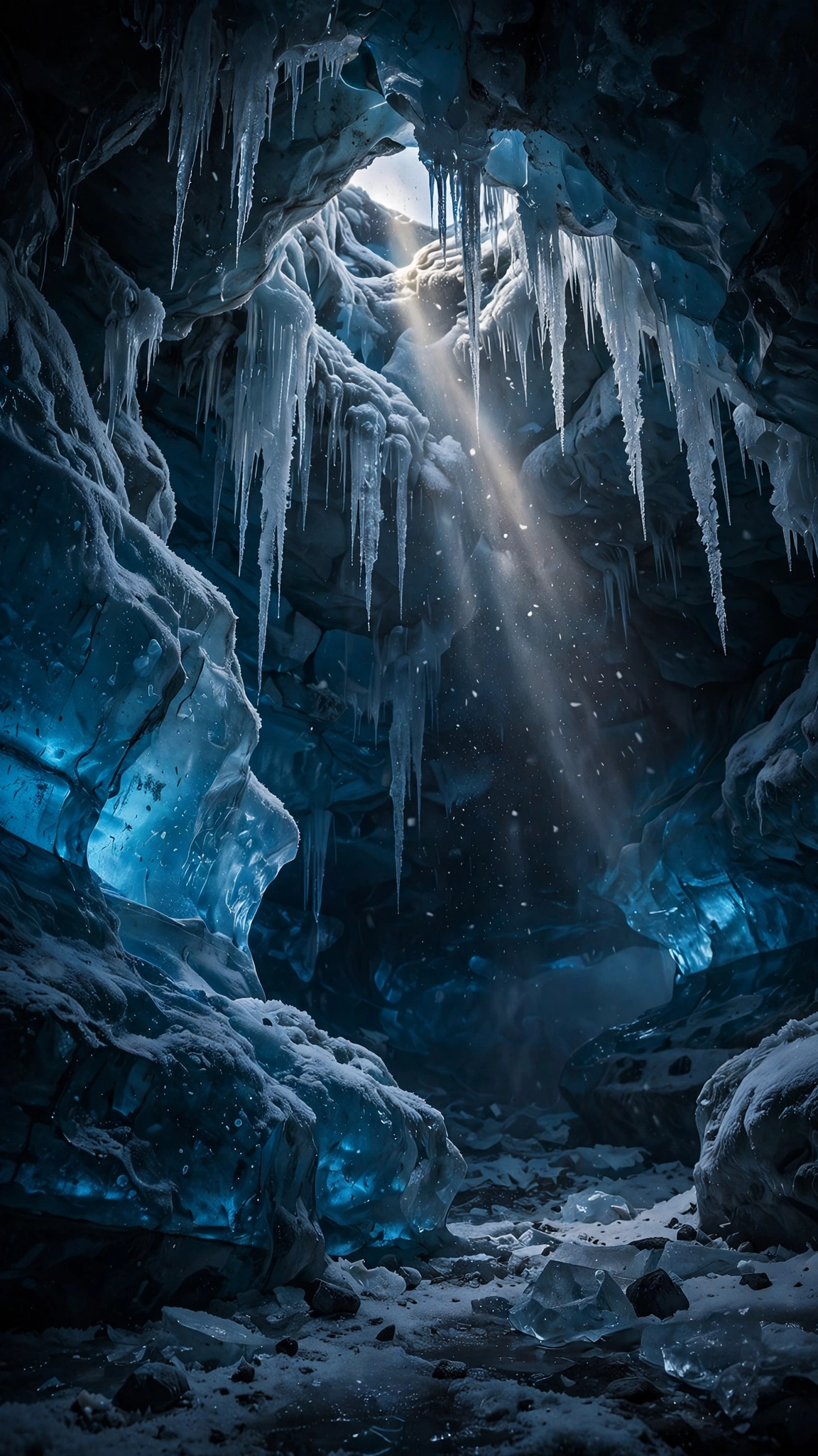 Cathedral of Blue Ice