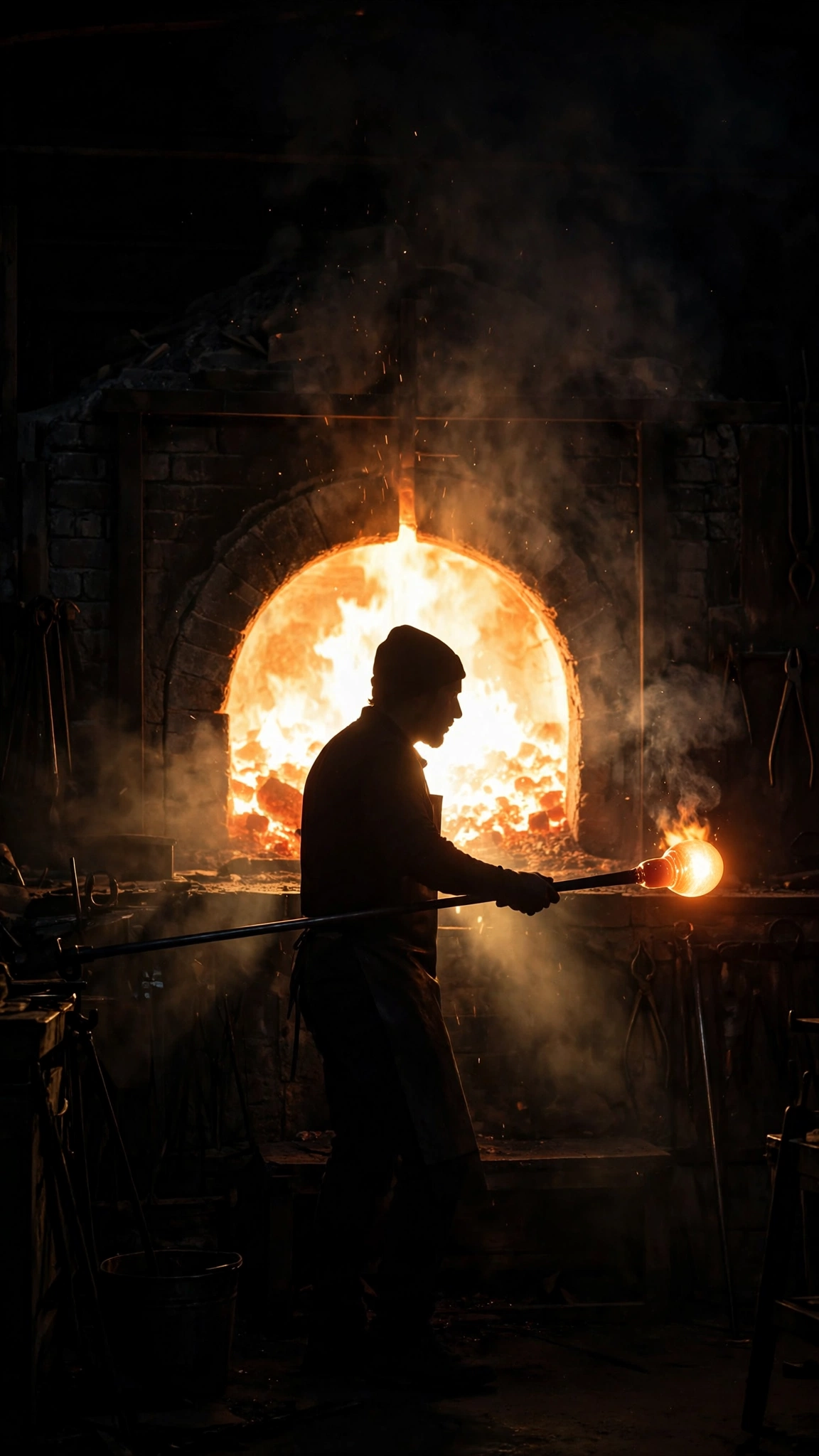 Hearts of Molten Glass
