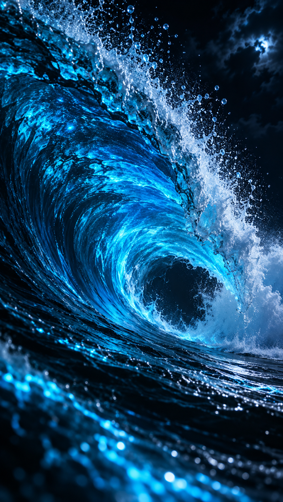 The Wave Glows Before It Breaks