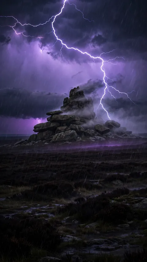 Lightning Crowns the Tor