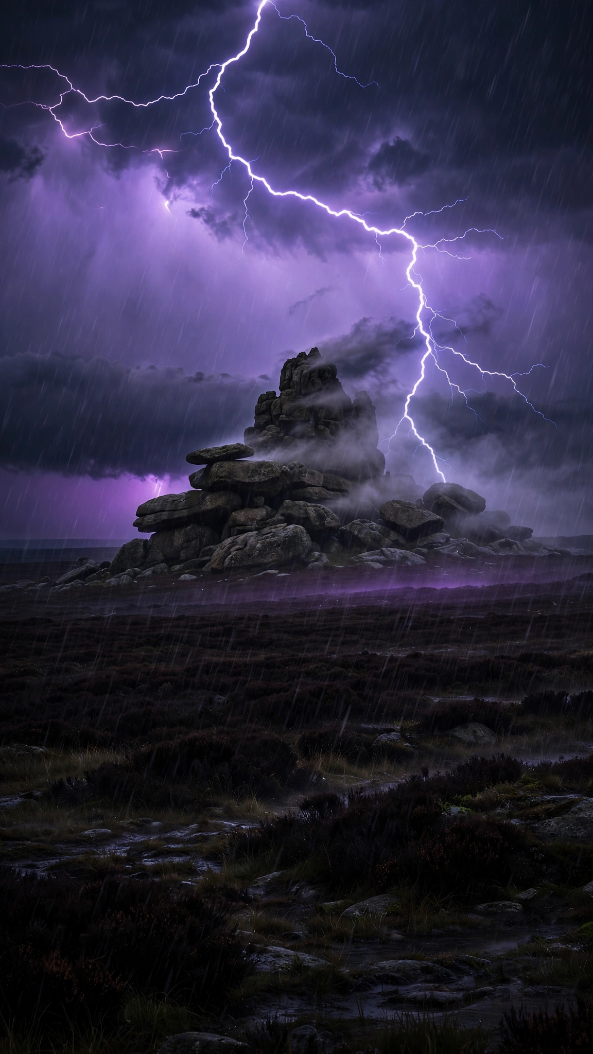 Lightning Crowns the Tor