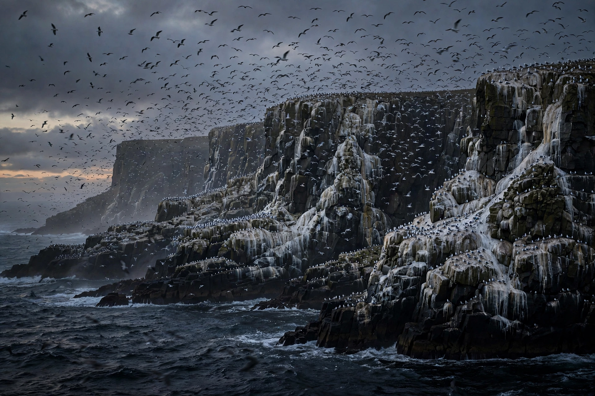 White Cliffs at Dusk