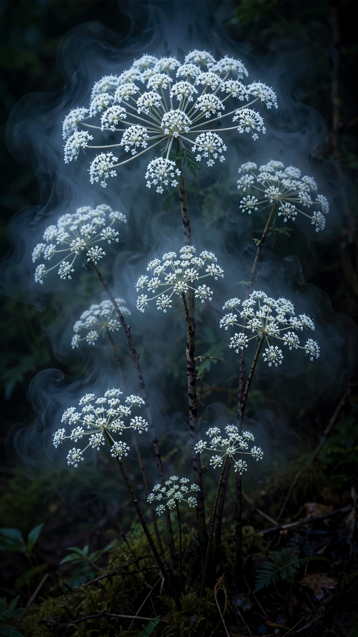 A Lace Canopy of Poison Stars
