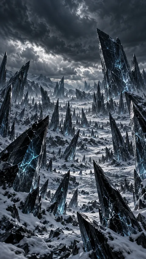Blades of Black Glass