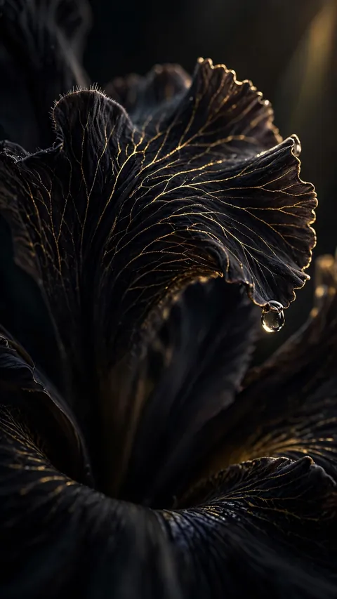 The Iris Painted in Ink