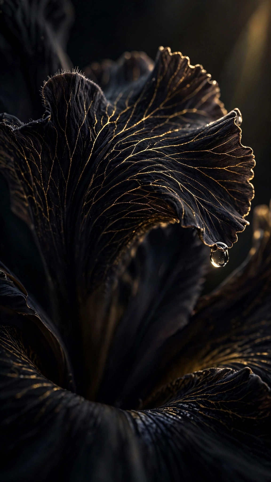 The Iris Painted in Ink