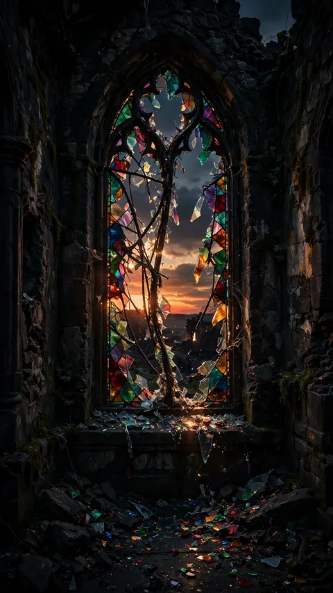 Color Surviving the Ruin