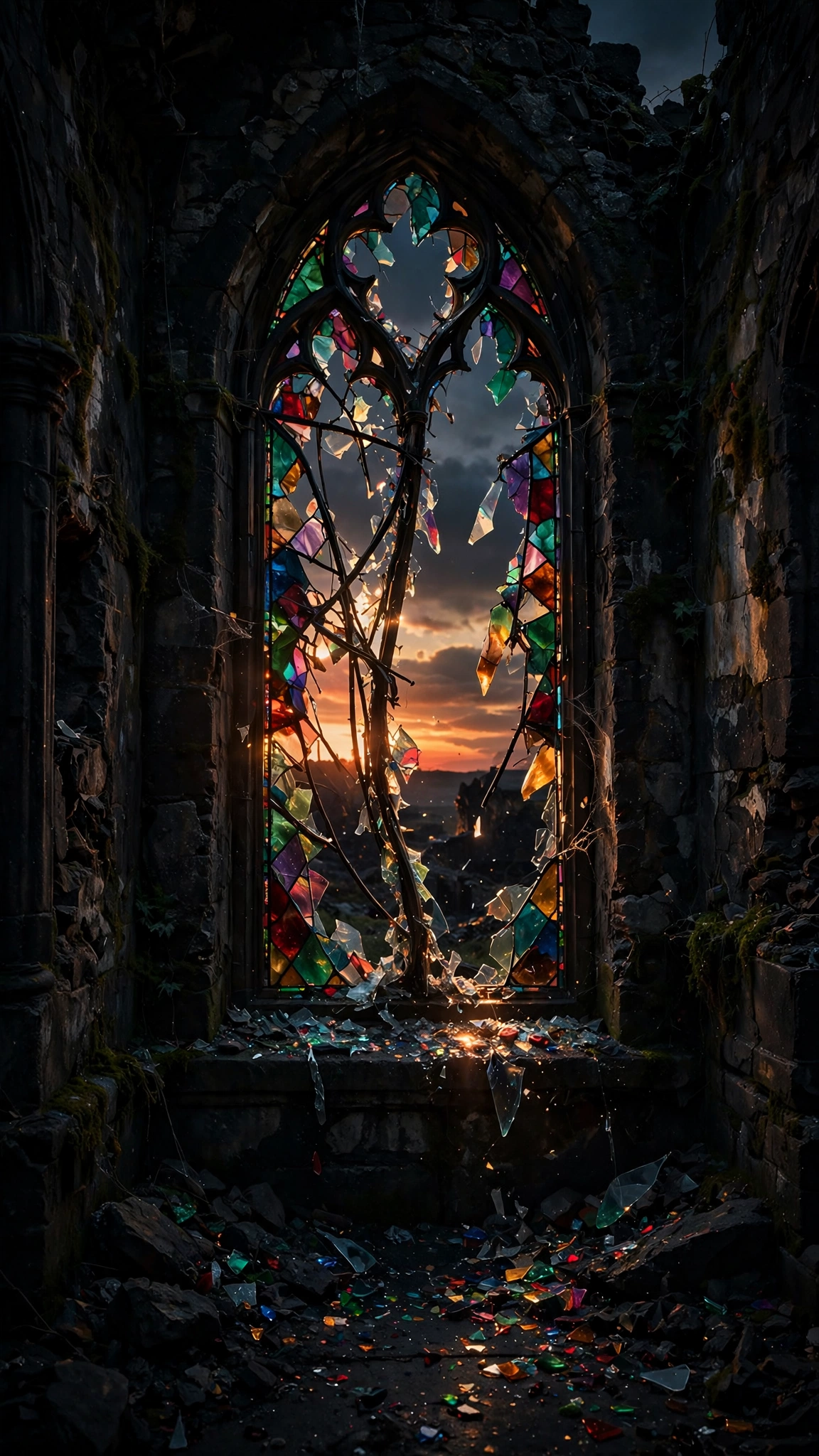 Color Surviving the Ruin