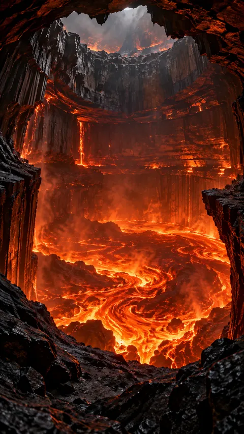The Furnace Below the World