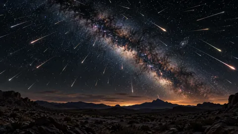 The Sky Falls in Streaks