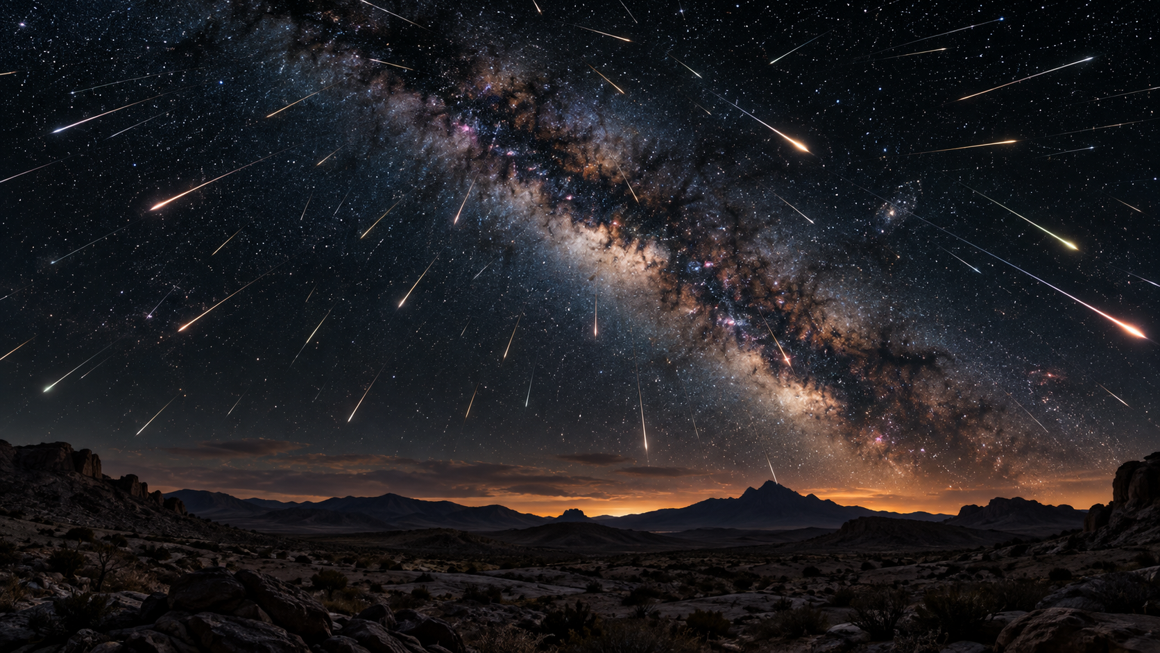 The Sky Falls in Streaks