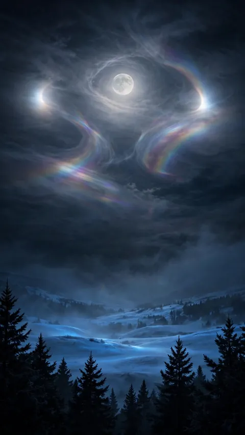 The Moon's Twin Hounds