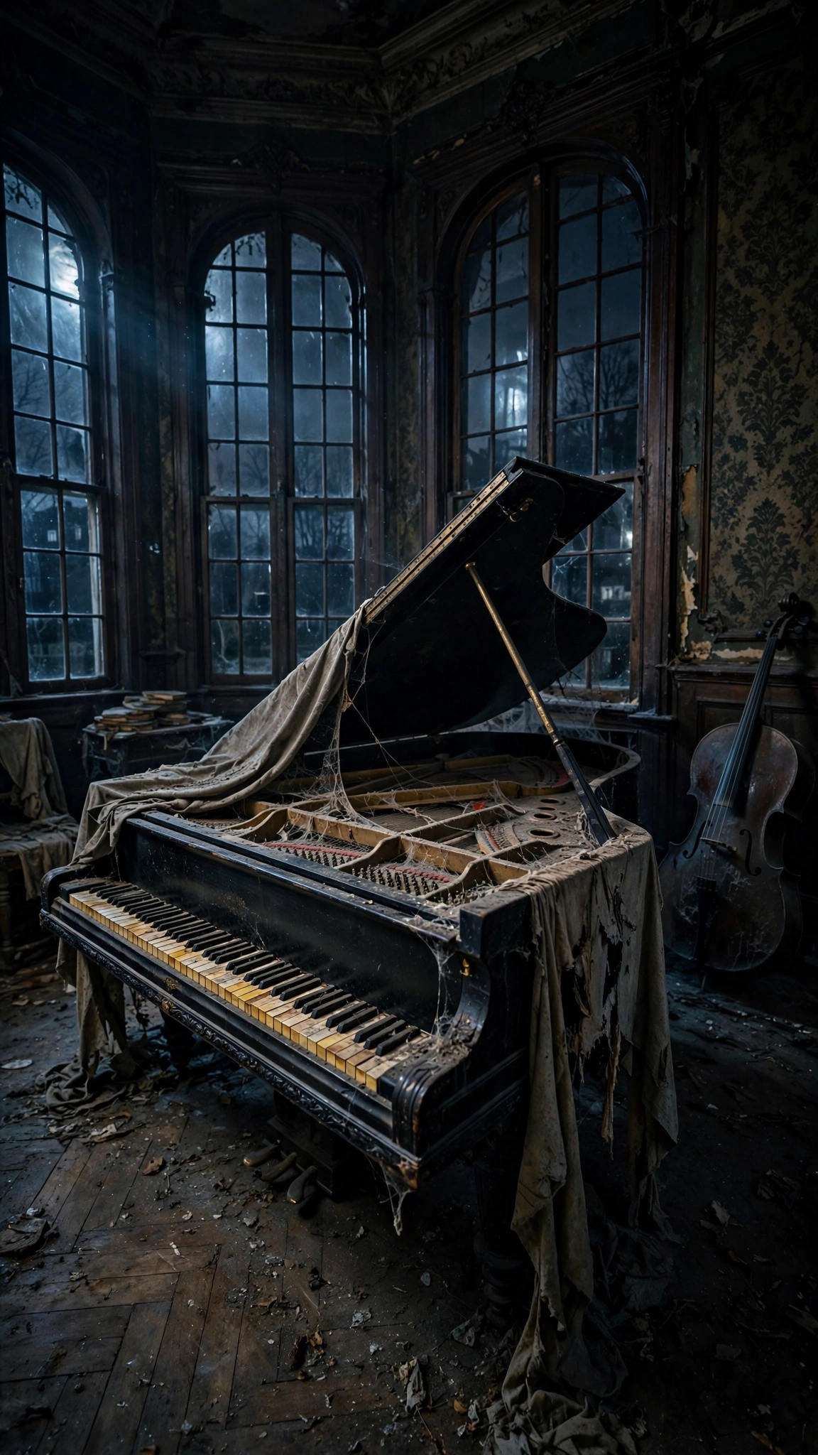 Keys Yellowed by Silence
