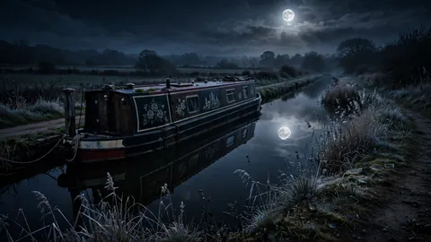 Moon on the Narrow Cut