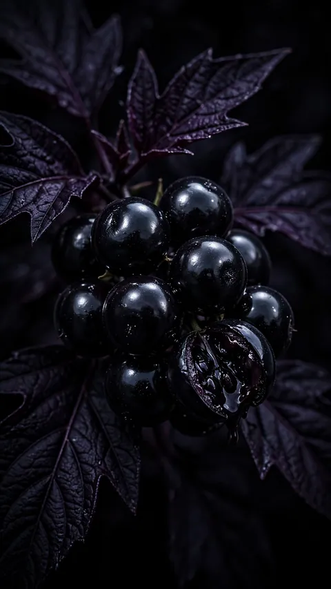 Berries That Shine Like Poison