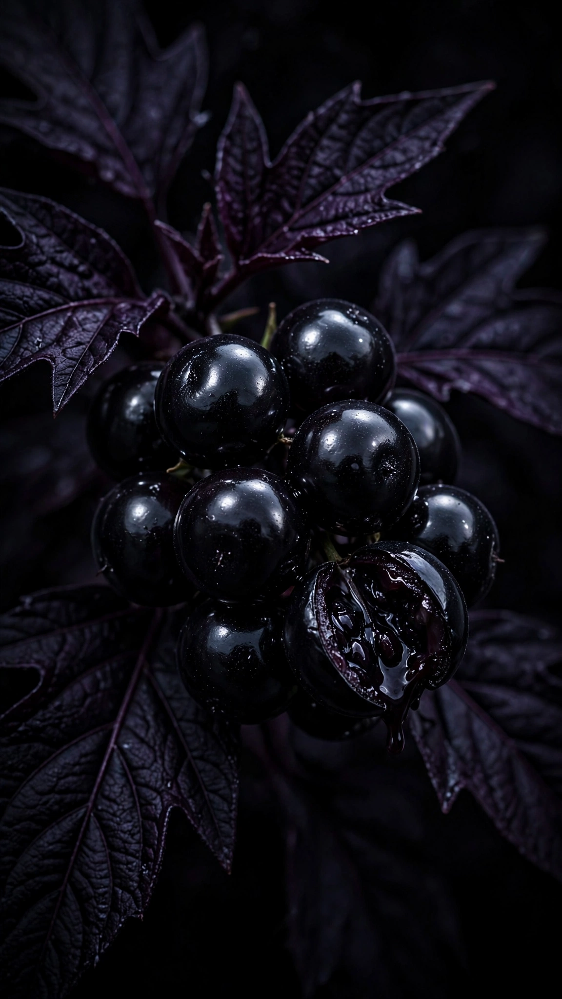 Berries That Shine Like Poison