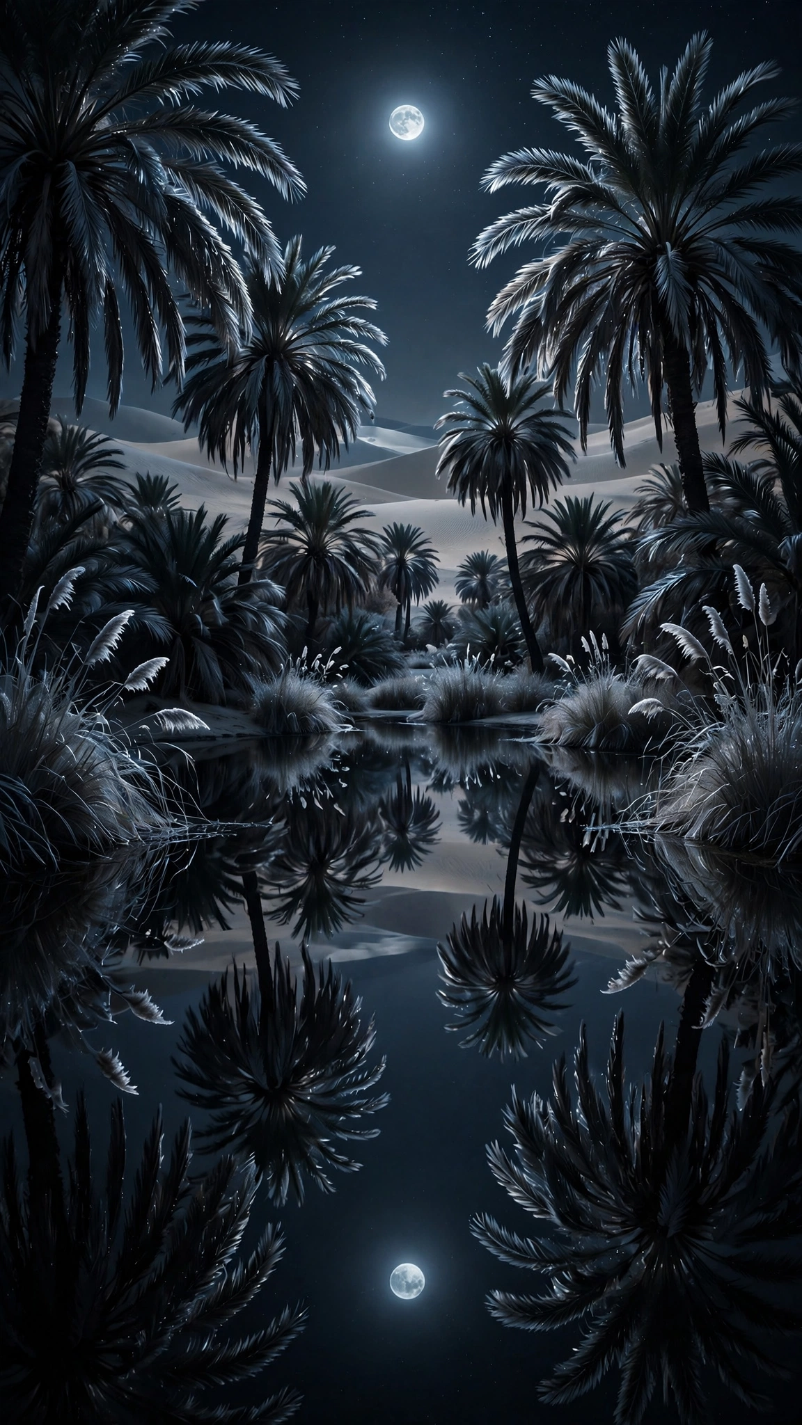 The Pool Keeps the Moon