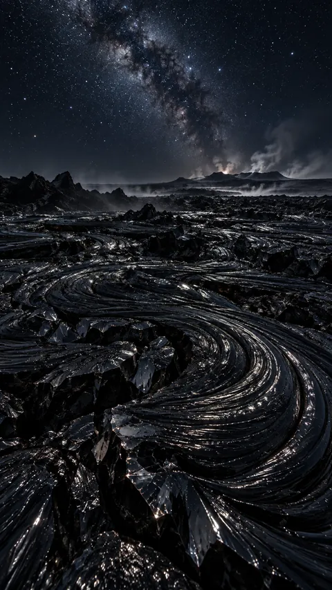 The Field of Black Glass