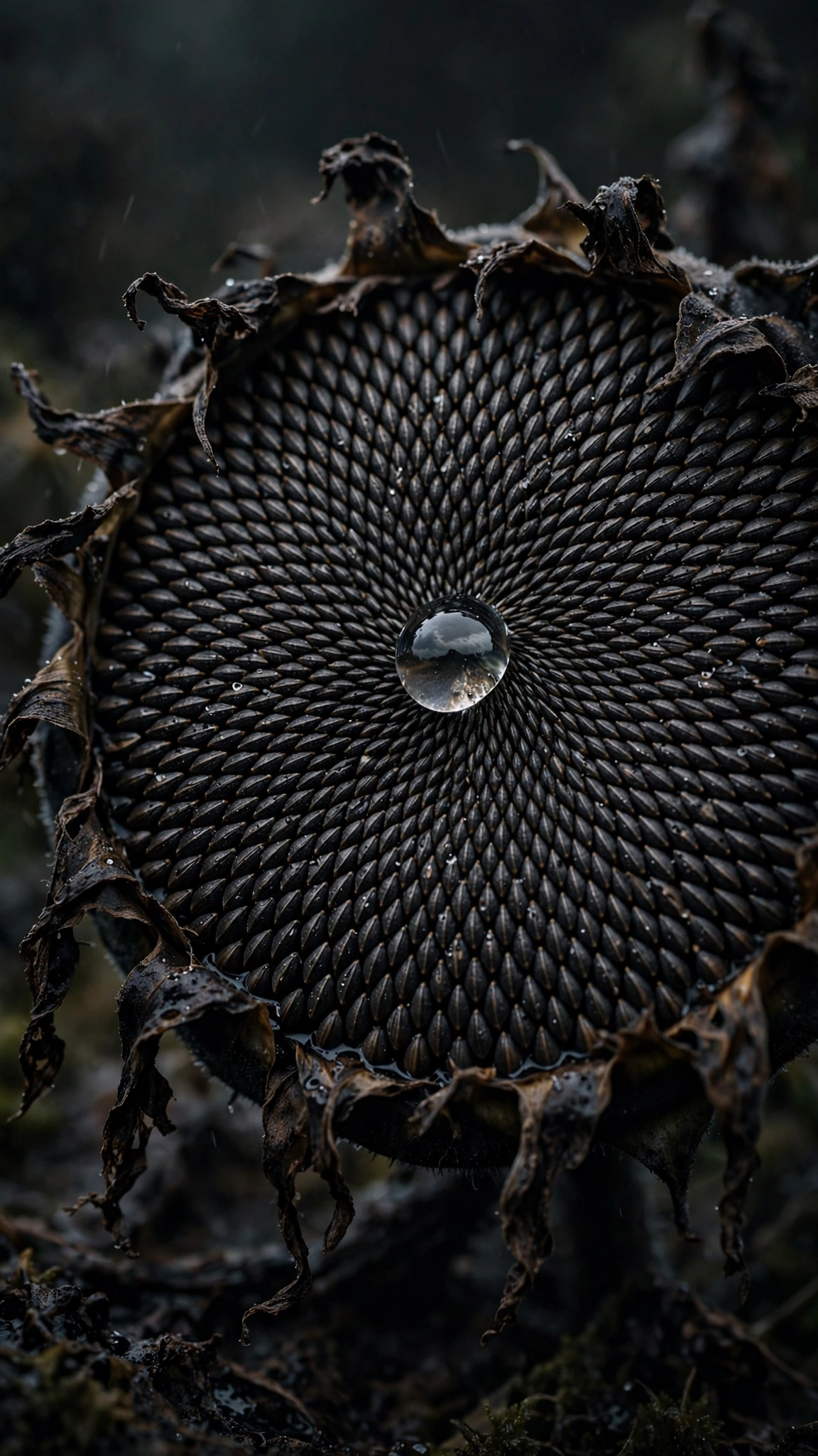 The Spiral the Sun Left